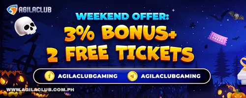 AgilaClub Weekend Promo: Top-Up ₱100 and Win Big